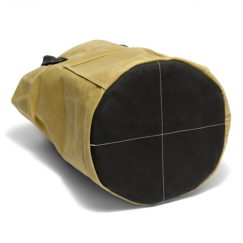 Odyssey Bucket Bag Tan Bottom view