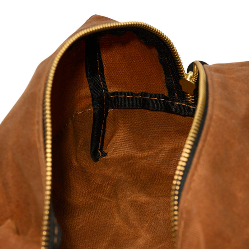 Odyssey Dopp Kit Brown Interior Detail